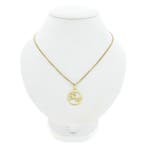 Gouden sterrenbeeld hanger; Ram (Hanger of bedel), Ophalen of Verzenden, Gebruikt, Goud, Overige merken