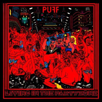 lp nieuw - puff - LIVING IN THE PARTYZONE (nieuw), Verzenden, Zo goed als nieuw, Overige formaten