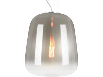Leitmotiv Cone - Hanglamp - Dimbaar - Rookgrijs, Verzenden, Nieuw