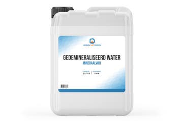Wmm Chemie Gedemineraliseerd water 5 liter, can, Verzenden, Nieuw