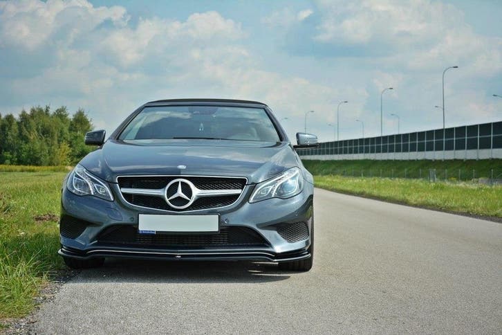 Front Splitter V.1 Mercedes-Benz E Coupé/Cabrio C207, Auto diversen, Tuning en Styling, Verzenden
