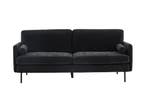 Urban Sofa - 3-Zitsbank - Zwart Velour Stof - Jorn, Verzenden, Nieuw