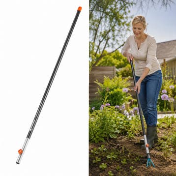 GARDENA Combisystem Aluminium Steel 130 cm, Nieuw, GARDENA