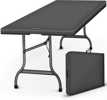 Tillvex® Inklapbare Tafel - Campingtafel - Klaptafel - 180x7, Verzenden, Zo goed als nieuw
