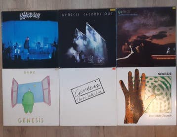 Genesis - 6 x Albums - Diverse titels - LP albums (meerdere, Cd's en Dvd's, Nieuw in verpakking