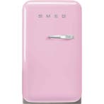 €949 Smeg FAB5LPK5 koelkast Vrijstaand 34 l D Roze, Ophalen of Verzenden, Nieuw, 160 cm of meer