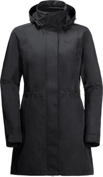 Jack Wolfskin - maat XS -Ottawa Outdoorjas Dames - Black, Verzenden, Nieuw