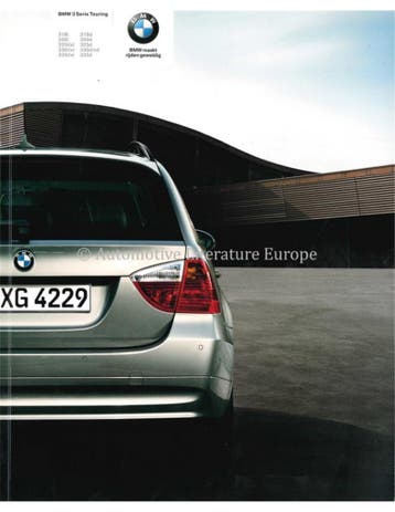 2007 BMW 3 SERIE TOURING BROCHURE NEDERLANDS, Boeken, Nieuw, BMW, Author