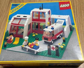 Lego Set - 6380 - City - Ziekenhuis, Nieuw