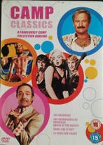 Camp Classics 4 films, Gebruikt, Verzenden, Boxset, Komedie