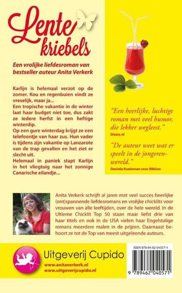Lentekriebels 9789462040571 Anita Verkerk, Verzenden, Gelezen, Anita Verkerk