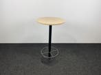 Statafel - Rond Houten Blad | Ø 60 cm, Ophalen of Verzenden, Gebruikt