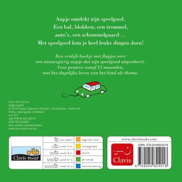 Aapje speelt / Aapje 9789044824018 Leen van Durme, Verzenden, Gelezen, Leen van Durme
