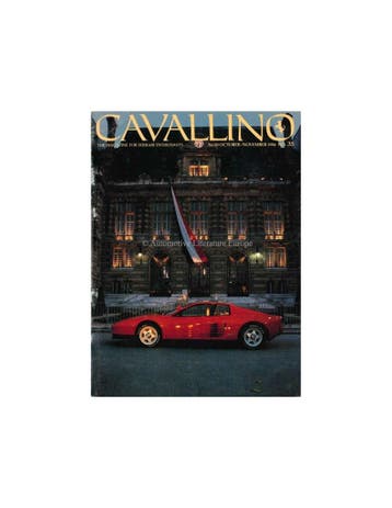 1986 FERRARI CAVALLINO MAGAZINE USA 35, Nieuw, Ferrari, Author