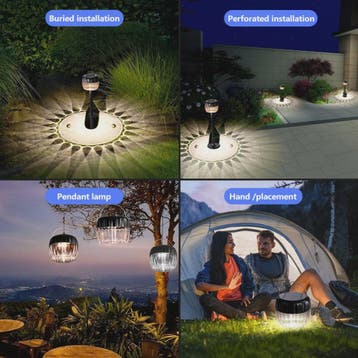 2/4 Stuks Super Heldere LED Zonne-tuinverlichting - Waterdic, Tuin en Terras, Verzenden, Nieuw