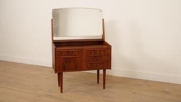 Vintage kaptafel | Deens design | Teak, Ophalen of Verzenden, Nieuw