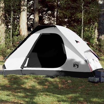 vidaXL Koepeltent 6-persoons waterdicht verduisterend stof, Caravans en Kamperen, Tenten, Verzenden, Nieuw, Tot en met 2