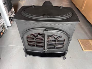 Prachtige jotul  houtkachel zo goed als nieuw, Huis en Inrichting, Ophalen, Houtkachel, Zo goed als nieuw, Vrijstaand