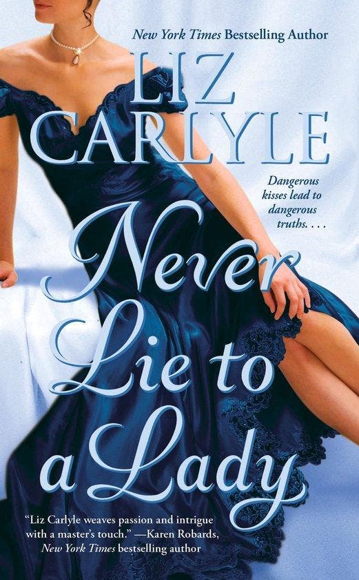 Never Lie To A Lady - Carlyle, Boeken, Romans, Gelezen, Verzenden