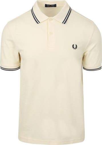 Fred Perry Polo M3600 Ecru Y24 maat 3XL Heren, Verzenden, Nieuw, Overige maten, Fred Perry