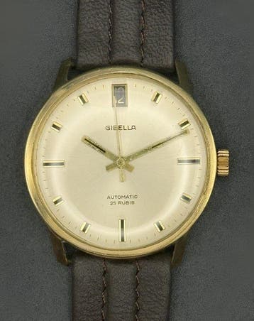 Gibella - Automatic Gold Plated – PUW 1360 Caliber - Made in, Nieuw