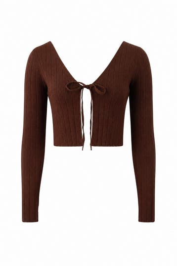 Organic Basics Vest in maat XS Bruin, Organic Basics, Verzenden, Zo goed als nieuw, Bruin