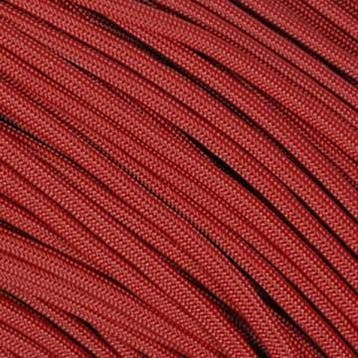 Rol 100 meter - Bordeaux Red Paracord 550 - #10, Ophalen of Verzenden, Nieuw, Draad