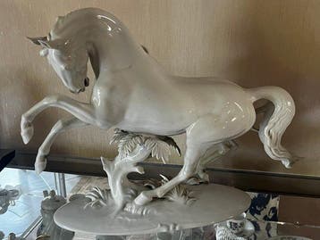 Rosenthal - Figuur - Modèle 1524 “Übermut” Cheval Cabré -, Antiek en Kunst