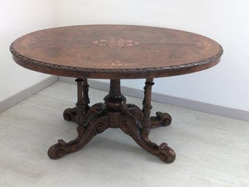 Tafel - Hout - 19e eeuw