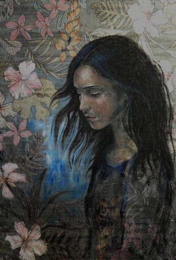 Jacqueline Klein Breteler - “Harmony.”-painting on a, Antiek en Kunst