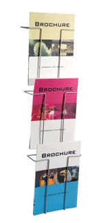 Draadfolderhouder Wand 3 Vaks A4 | Displaywinkel.nl, Verzenden, Nieuw in verpakking, Etalage