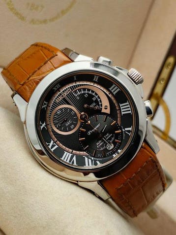 Seiko - Premier Kinetic Chronograph - Zonder minimumprijs -