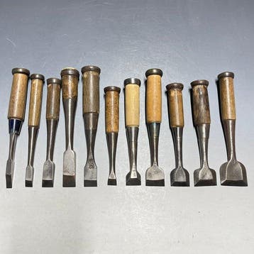 Tataki Oire Nomi | Bench Short Chisels Carving -