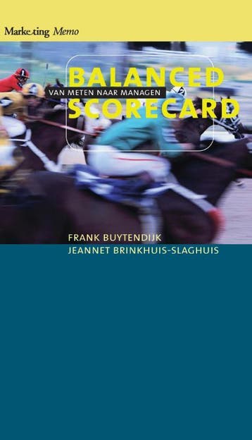 Balanced scorecard / Marketing memos - F. Buytendijk, Verzenden, Zo goed als nieuw, F. Buytendijk