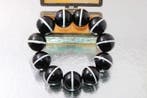 Zeer mooie unisex armbanden, grote DZI-agaat ronde kralen,