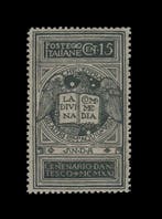 Koninkrijk Italië 1921 - DANTE NIET UITGEGEVEN 116A MNH** -, Gestempeld