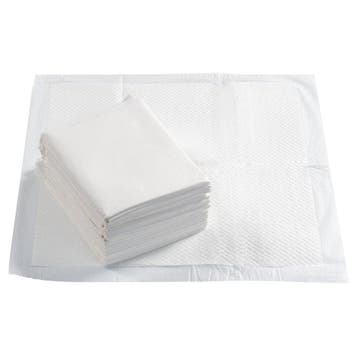 Wegwerp incontinentie bed onderleggers 60 x 60 cm (25 stuks), Ophalen of Verzenden, Nieuw