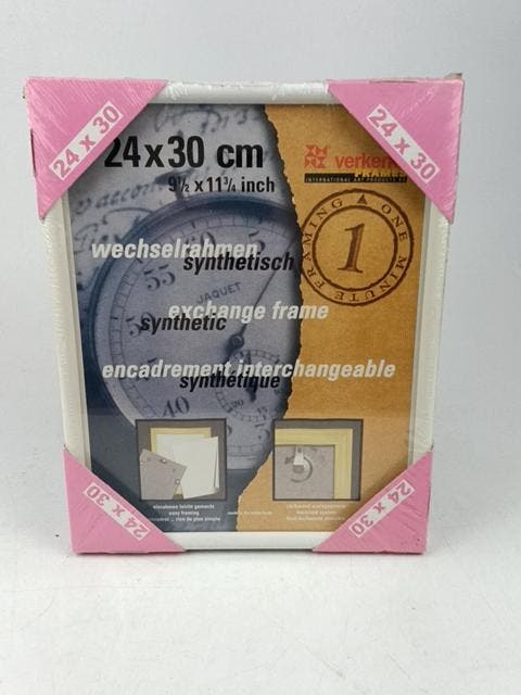 Verkerk Fotolijst 24 x 30 cm met Wit Frame, Huis en Inrichting, Woonaccessoires | Overige, Nieuw, Ophalen of Verzenden