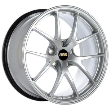 BBS RI-A 18x9.5 5x114.3 ET22 Diamond Silver Wheel -82mm, Ophalen of Verzenden, Nieuw