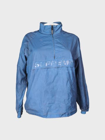 Supreme Windbreaker Heren maat XL Blauw, Blauw, Maat 56/58 (XL), Ophalen of Verzenden, Zo goed als nieuw