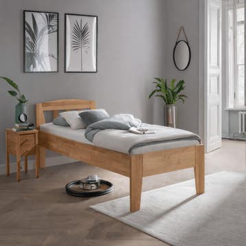 Forestales Chicago I Massief Houten Bed 1 Persoons - 100 x 2, Nieuw