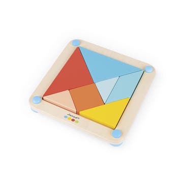 Janod tangram houten educatief spee van €22,99 voor €11,50, Ophalen of Verzenden, Nieuw