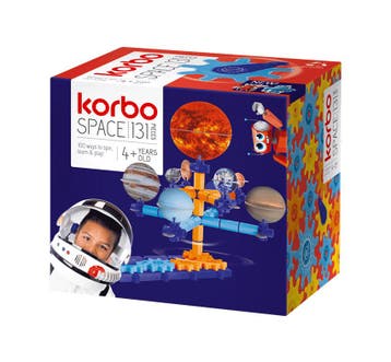 Korbo Space 131 (kinder bouwsets, Constructie speelgoed), Verzenden, Nieuw