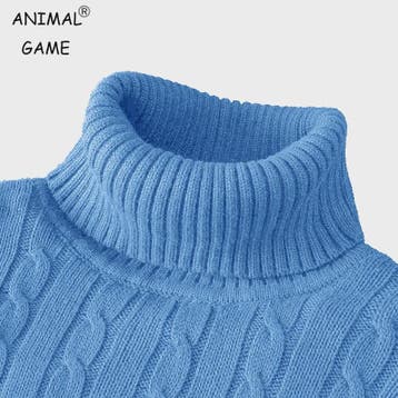 Heren Gebreide Coltrui - Slim Fit Winter Pullover, Kleding | Heren, Verzenden, Nieuw