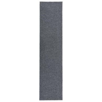 vidaXL Droogloopmat 100x450 cm grijs, Verzenden, Nieuw, Grijs
