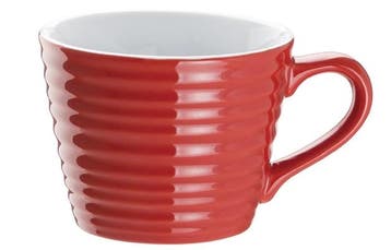 Gekleurde Mok Porselein 23cl | 6 stuks | 5 kleuren, Verzenden