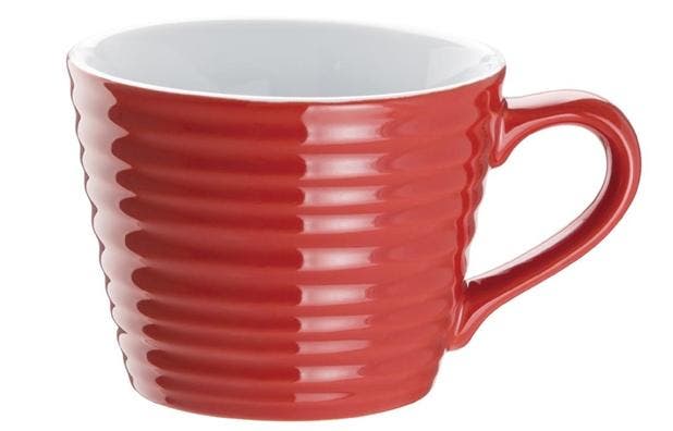 Gekleurde Mok Porselein 23cl | 6 stuks | 5 kleuren, Zakelijke goederen, Horeca | Overige, Verzenden