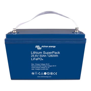 Victron Lithium Accu SuperPack 25,6V/50Ah, Ophalen of Verzenden, Nieuw
