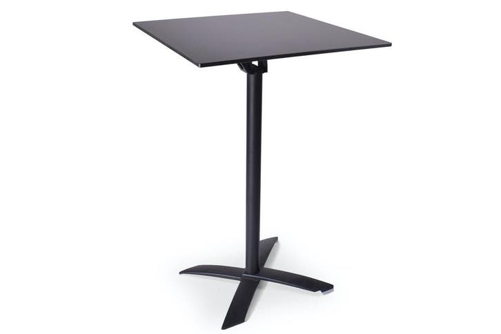 Statafel Helsinki | 70x70cm | opklapbaar, Tuin en Terras, Tuintafels, Nieuw, Kunststof, Vierkant, Ophalen of Verzenden