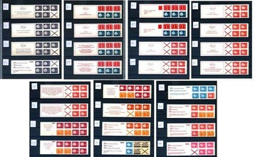 Nederland 1966/1973 - Verzameling betere postzegelboekjes, Postzegels en Munten, Gestempeld